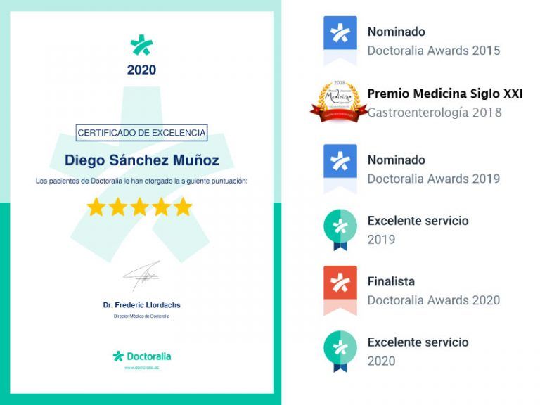 Certificado de Excelencia Doctoralia