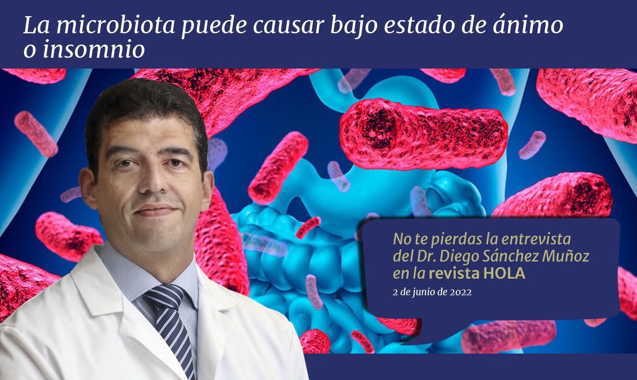 La microbiota puede causar bajo estado de ánimo o insomnio
