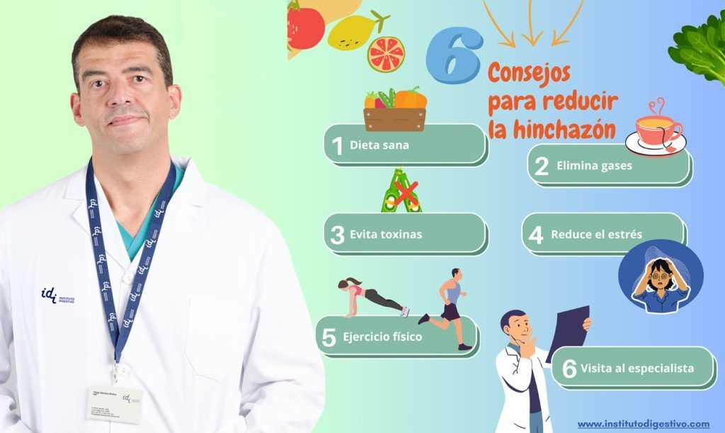 Cómo reducir la hinchazón abdominal